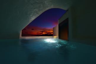 Superior Suite with Outdoor Plunge Pool and Caldera View 
